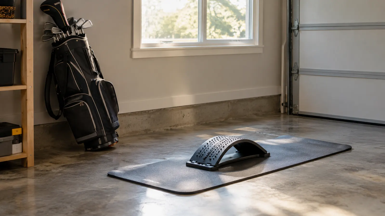 How to Ease Golf Back Stiffness With a Back Stretcher